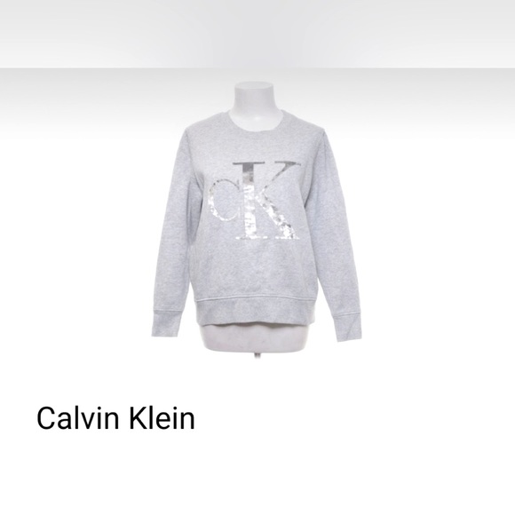 Calvin Klein Jeans Grey Crewneck Sweater Size XS - Picture 1 of 3